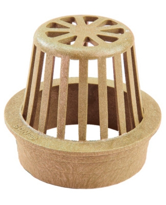 4 inch Atrium Grate, Sand