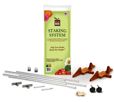 Earthbox Container Garden Kit Staking System, Terra Cotta