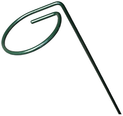 Plant Prop, Plastic-Coated, 3-In. Ring x 44-In.