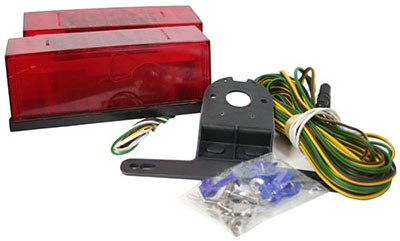 Low-Profile Boat Trailer LED Light Kit