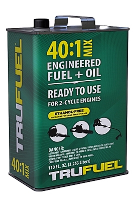 Small Engine Pre-Mixed Fuel & Oil, 40:1, 110-oz.