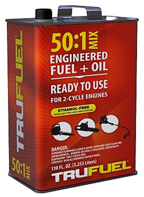Small Engine Pre-Mixed Fuel & Oil, 50:1, 110-oz.