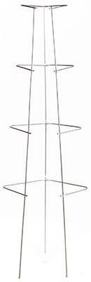 44 inch Heavy Duty Galvanized Diamond Cage Plant Support