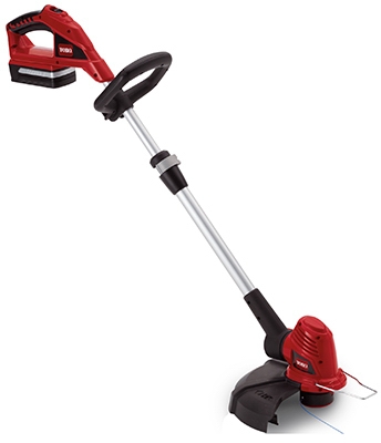 String Trimmer, 20-Volt Cordless Electric, 12-In.