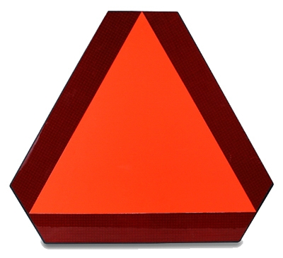  inchSlow Moving inch Vehicle Sign, Decal