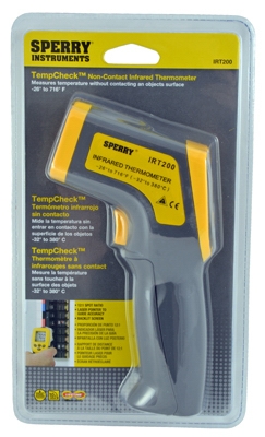 Infrared Thermometer, Gun-Grip Style