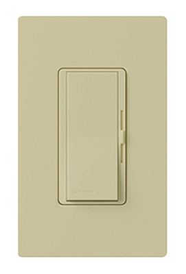Diva Single-Pole/3-Way Dimmer, 150-Watt, Ivory