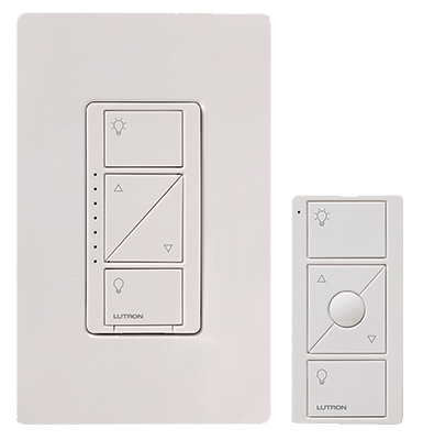Caseta Bluetooth/Wi-Fi Single-Pole/3-Way Dimmer, 150-Watt, White