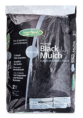 Colored Mulch, Black, 2-Cu. Ft.
