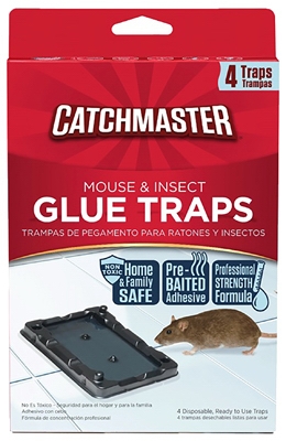 Baited Mouse Glue Trap, 4-Pk.