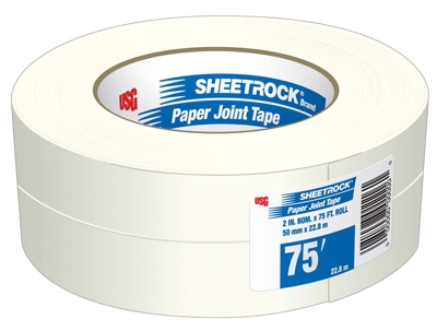 Paper Joint Tape, 2-1/16-In. x 75-Ft. Roll