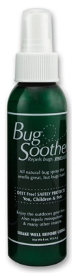 Natural Bug Repellent, 100% Deet Free, 4-oz.