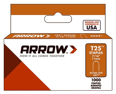 Staple, 7/16-In., 1000-Pk.