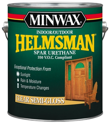 Helmsman Spar Urethane, Indoor/Outdoor, Semi-Gloss, 1-Gal.