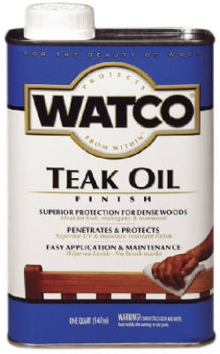 Teak Oil Wood Finish, 1-Qt.