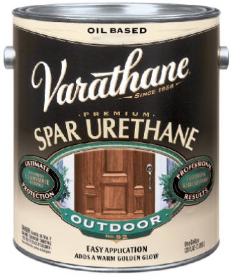 Varathane Gallon Clear Semi-Gloss Exterior Oil-Based Premium Spar Urethane Finish