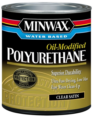 1-Quart Satin VOC Water-Based Polyurethane