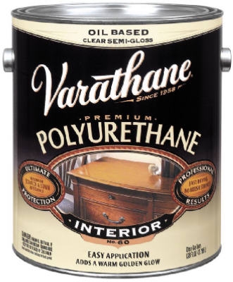 Varathane Gallon Clear Gloss Interior Oil-Based Premium Polyurethane Wood Finish