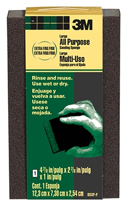 Extra Fine/Fine Large-Area Flexible Sanding Sponge