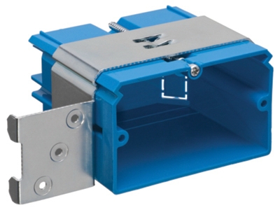 Adjust-A-Box Electrical Box, Horizontal Single-Gang, Non-Metallic
