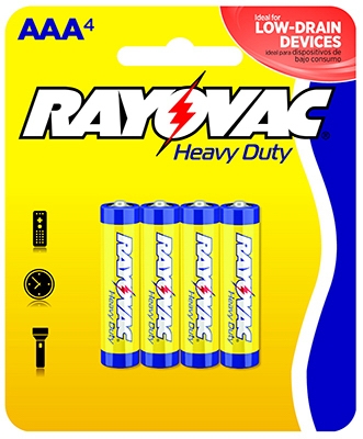 Heavy Duty  inchAAA inch Batteries, 4-Pk.