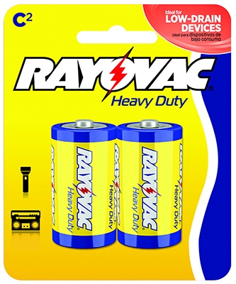 Heavy Duty  inchC inch Batteries, 2-Pk.
