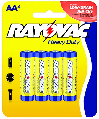 Heavy Duty  inchAA inch Batteries, 4-Pk.
