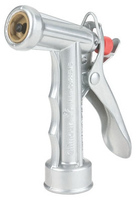 Pistol Grip Hose Nozzle, Metal