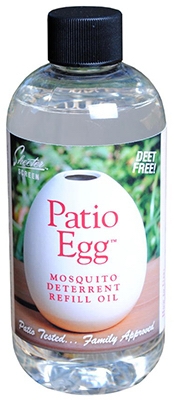 Mosquito Deterrent Patio Egg Refill Oil, 8-oz.