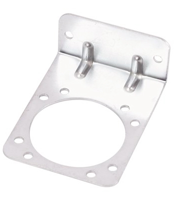 RV Trailer Connector Mounting Bracket, 7-Wire
