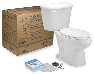 Alto Pro-Fit 2 Toilet Kit, White