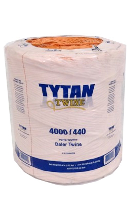 Baler Twine, Orange Poly, 4,000-Ft. Spool