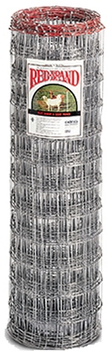Fencing, Sheep & Goat, 4 x 4-In. Galvanized Mesh, 4 x 100-Ft.
