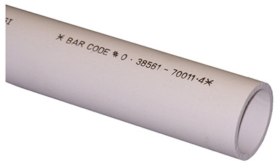 PVC DWV Pipe, Schedule 40, 1-1/2-In. x 5-Ft.