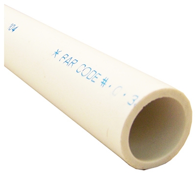 PVC Pipe, Schedule 40, 370 PSI, 1-1/4-In. x 5-Ft.