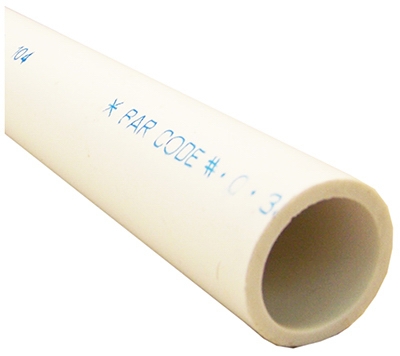 PVC Pipe, Schedule 40, 600 PSI, 1/2-In. x 5-Ft.