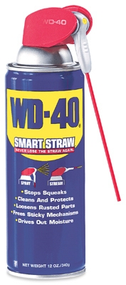 Aerosol Lubricant, Smart Straw, 12-oz.