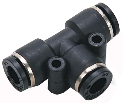 Evaporative Cooler Speed Fit Tee, 1/4 x 1/4 x 1/4-In.