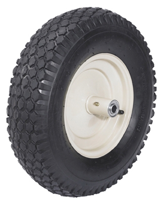 Wheelbarrow Tire, Knobby, 4-Ply, 16-In.
