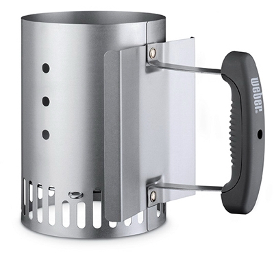 Rapid Fire Chimney Starter, Aluminized Steel