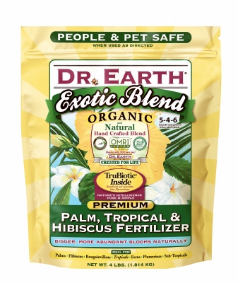 Exotic Blend Tropical Organic Fertilizer, 5-4-6, 4-Lb. Bag