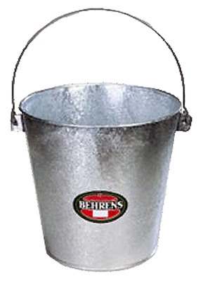 Steel Stable Pail, 22-Qt.