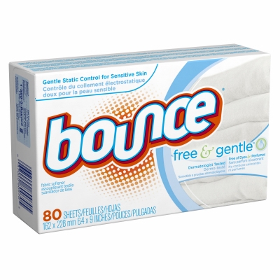 Fabric Softener Sheets, Fragrance Free, 80-Ct.