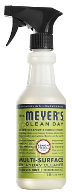 Mrs. Meyers Clean Day, Lemon Verbena Scent Multi Surface Everyday Cleaner Trigger Spray,  16-oz.