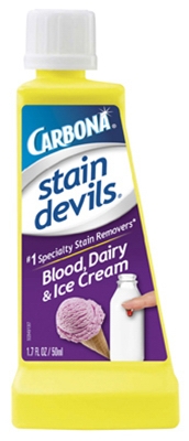 Stain Devils #4 Stain Remover, Blood & Dairy, 1.7-oz.