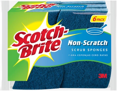 6-Pack Multi-Purpose Scrub Sponge