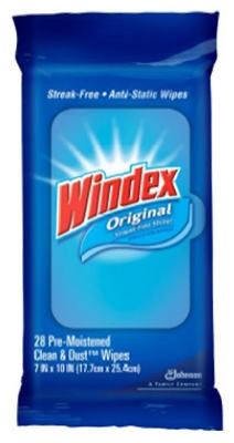 Glass & Surface Wipes, 28-Ct.