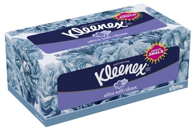 Ultra Soft Facial Tissue, 120-Count White