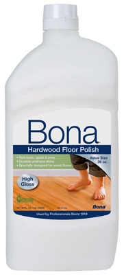 Hardwood Floor Polish - High Gloss 36 oz.