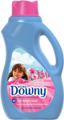 Liquid Fabric Softener, April Fresh Scent, 34-oz.